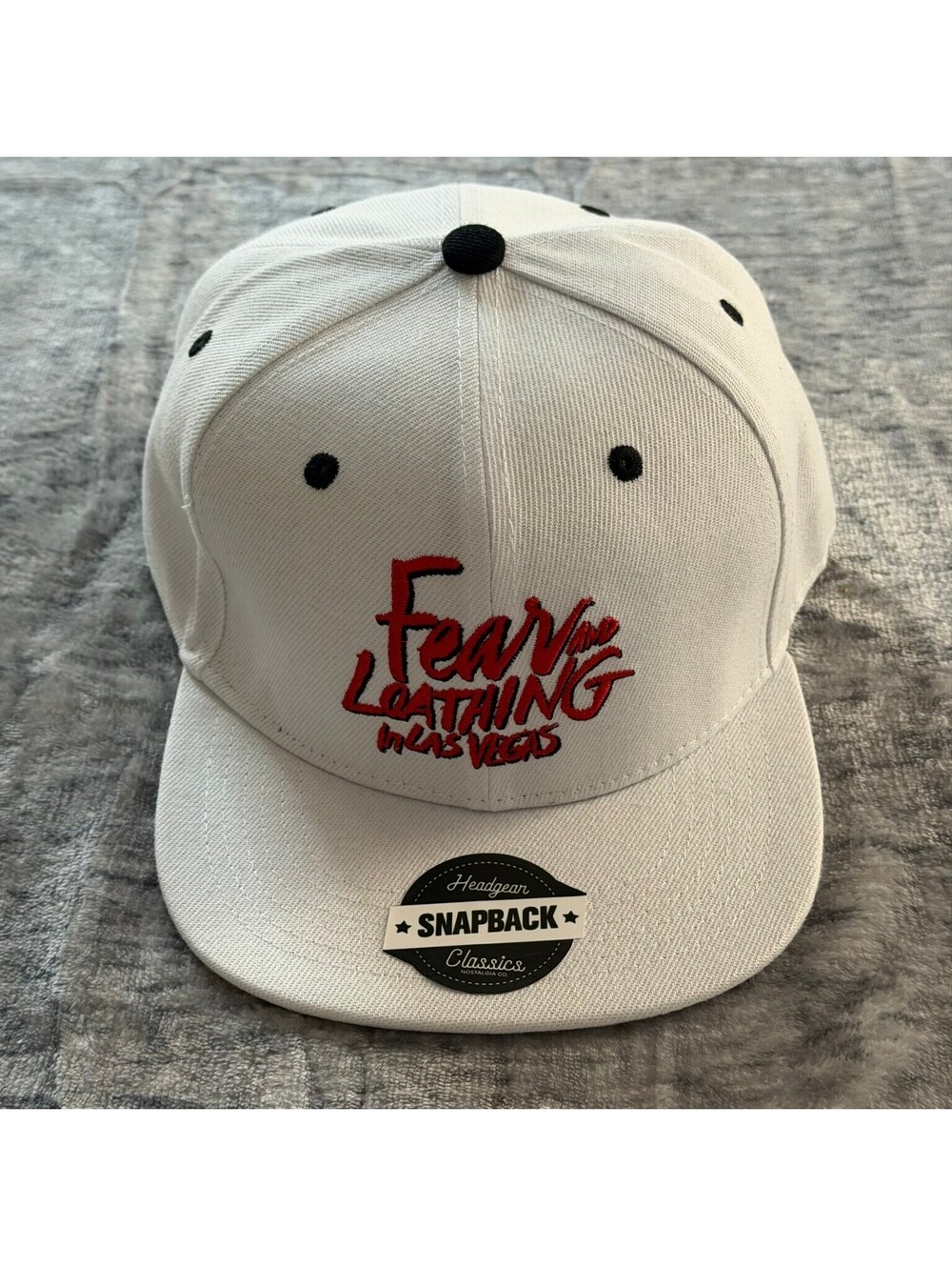 Headgear Classics Fear & Loathing in Las Vegas Snapback Hat Men's OS White